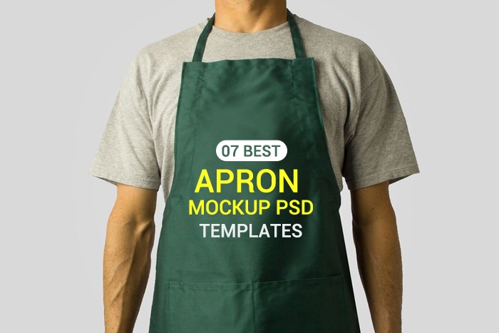Monogrammable strip apron