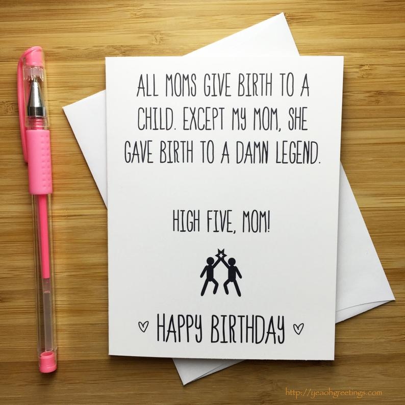 20+ Happy Birthday Mom Card Graphic Design And Template In Style ...