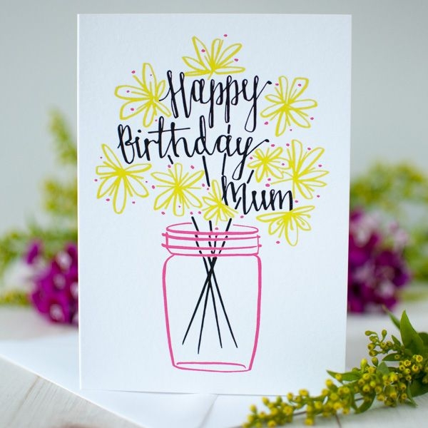 20+ Happy Birthday Mom Card Graphic Design And Template In Style ...