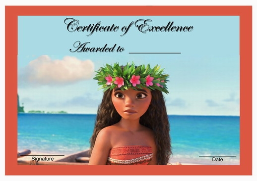 20+ Moana Birthday Card Design Templates - Candacefaber