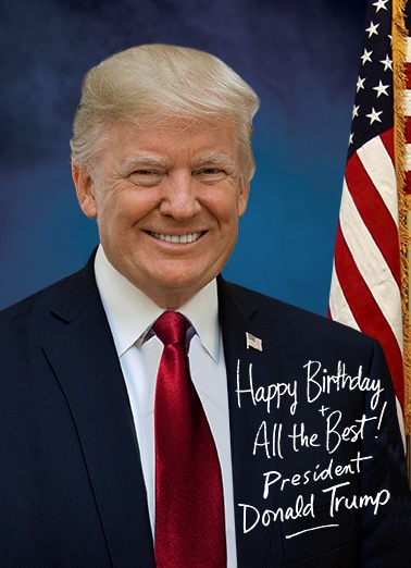 20+ Donald Trump Birthday Card Templates FREE - Candacefaber