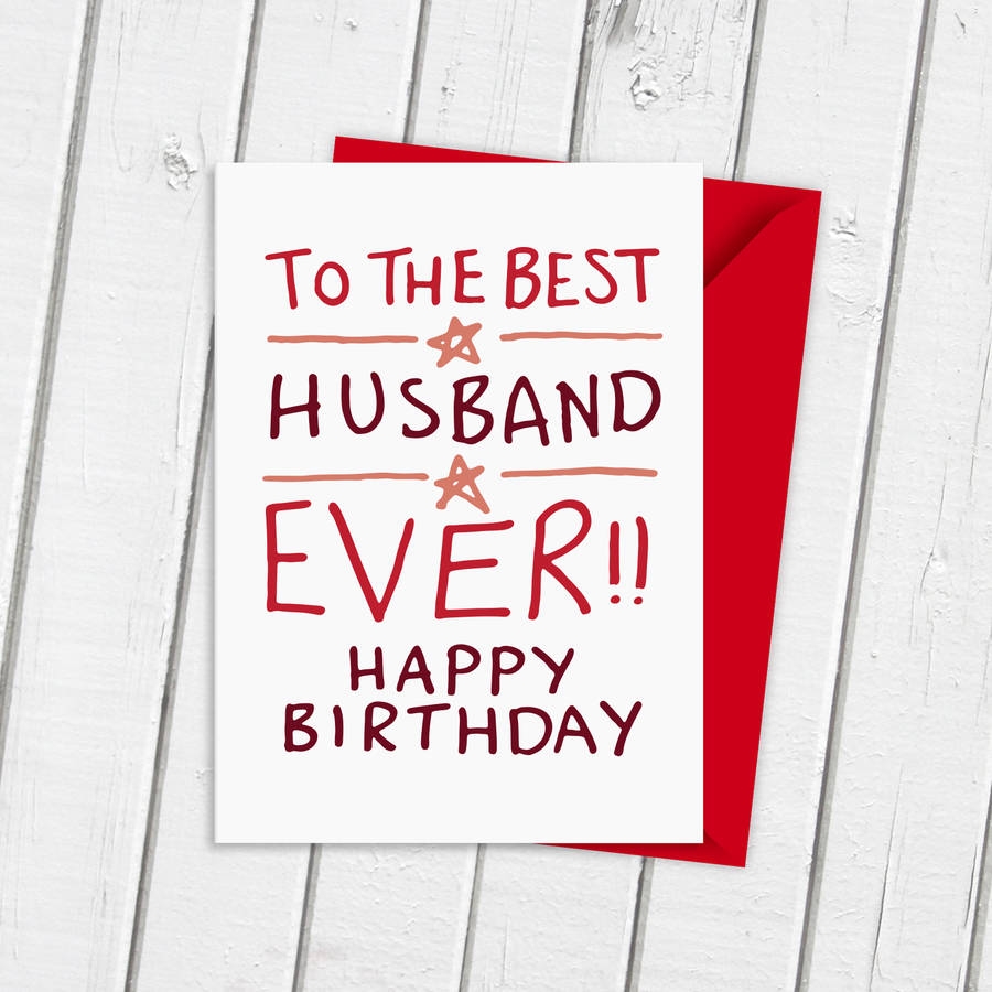 20+ Top Birthday Card For Husband - Candacefaber