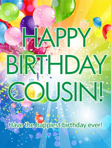 15+Cousins Birthday Card - Candacefaber