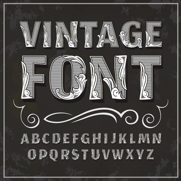 Retro Font For The Wonderful Content Design Project - Candacefaber