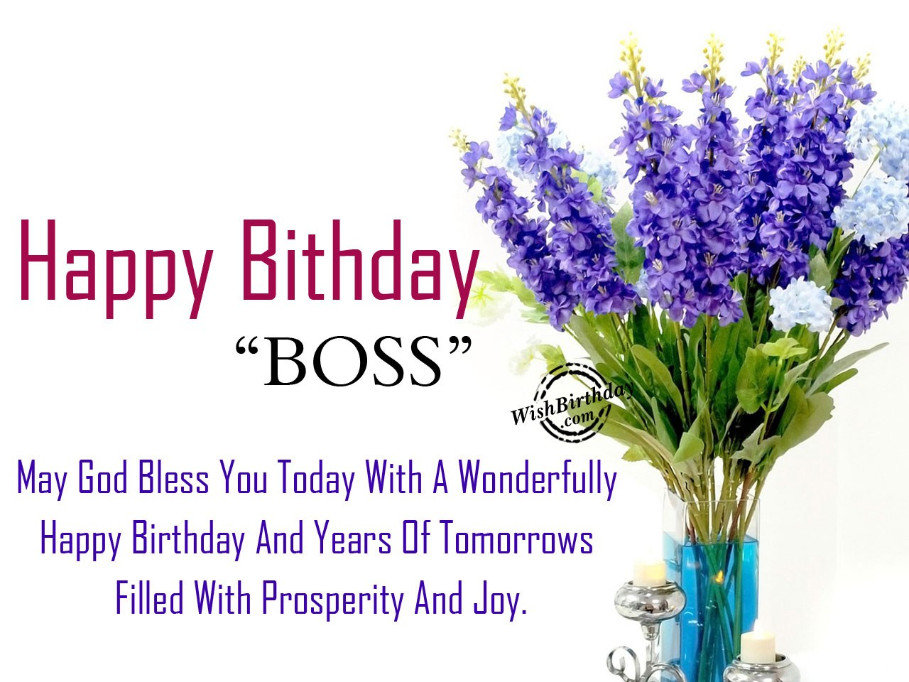 Happy Birthday Boss Wishes