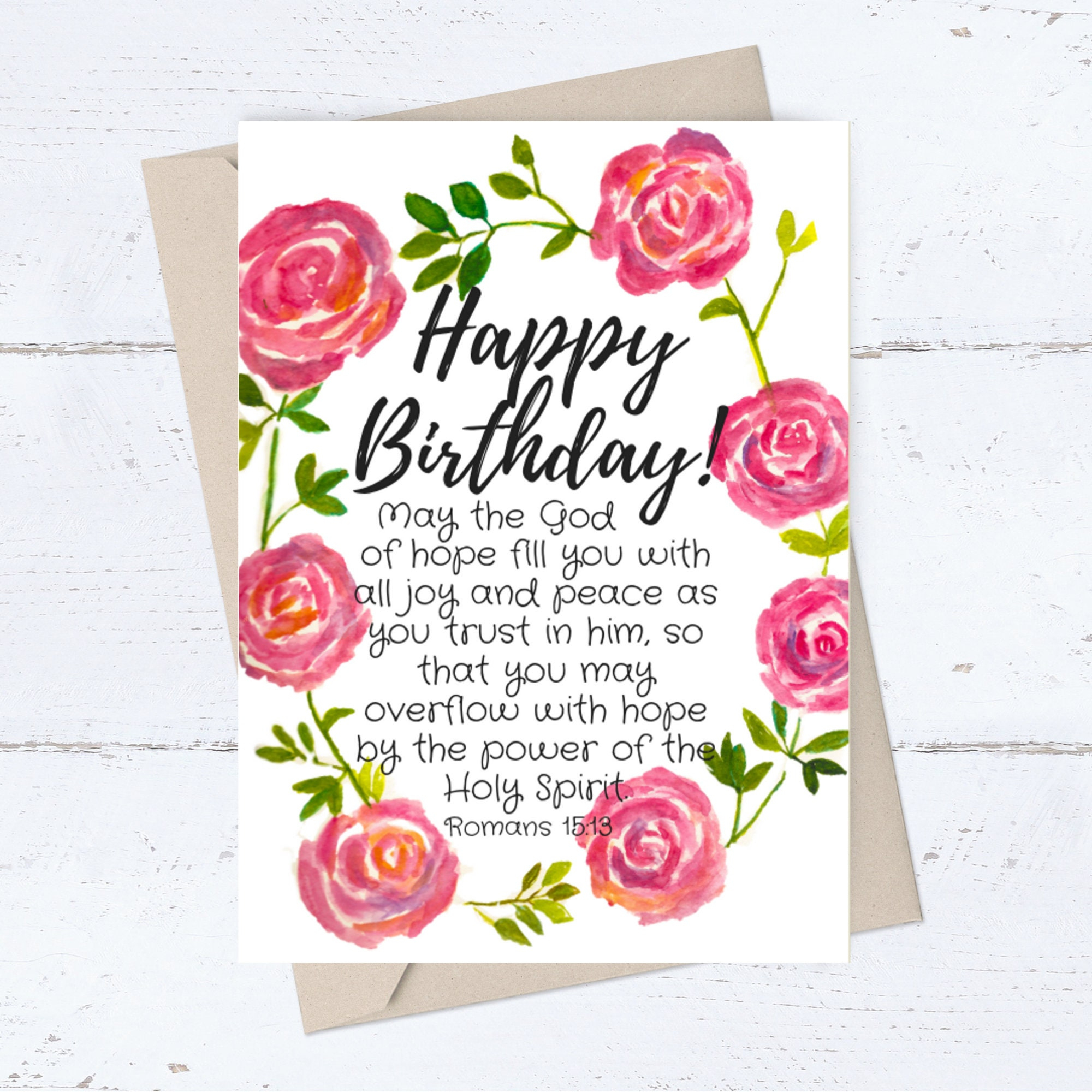 Christian Birthday Cards With The Religious Quotes - Candacefaber